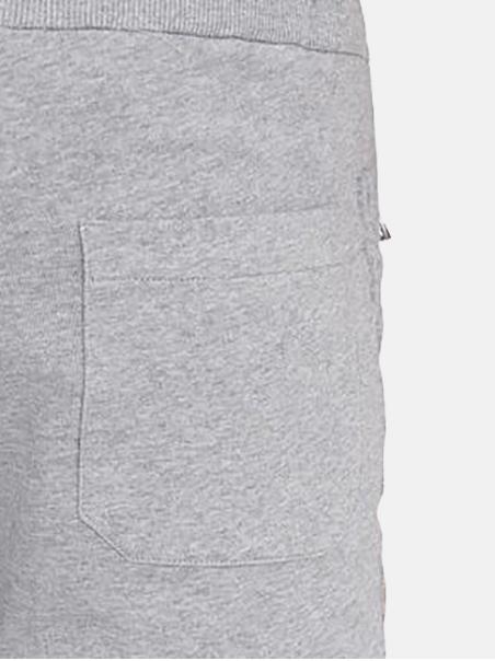 BALMAIN - Short en coton gris