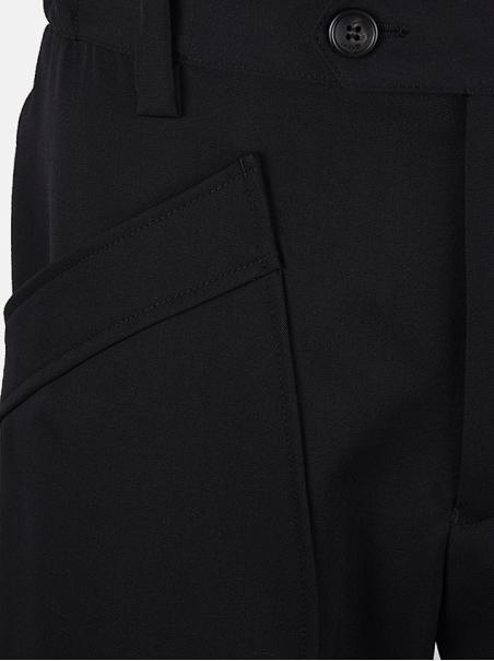 LANVIN - Pantalon noir taille élastique