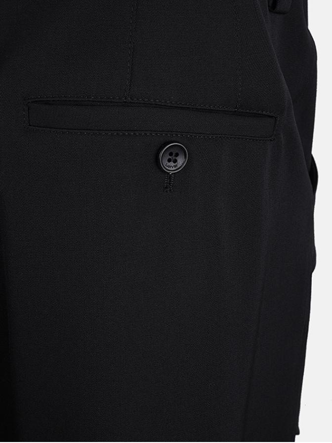 LANVIN - Pantalon noir taille élastique