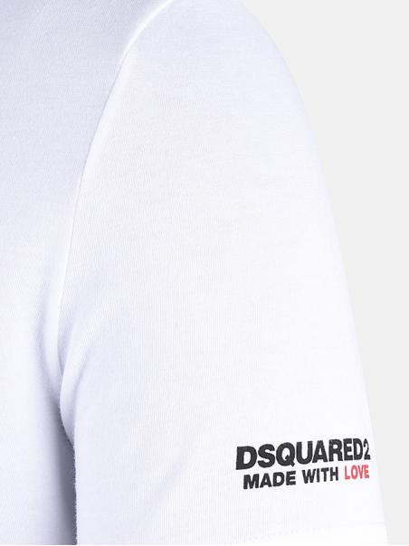 DSQUARED2 - Tee-shirt blanc 